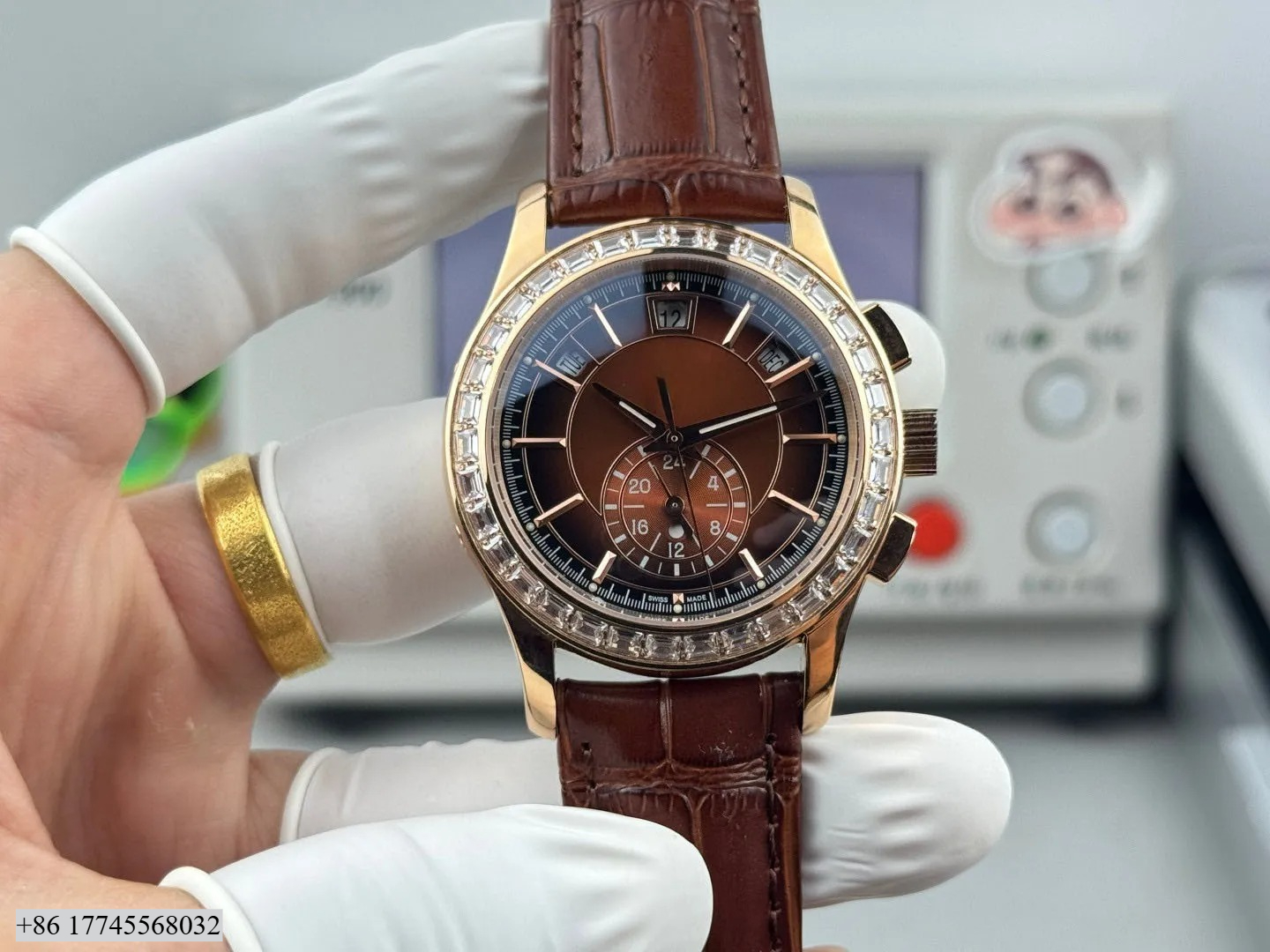Luxury Watch Gold - High-end Designer Style Business Banquet Luxurious