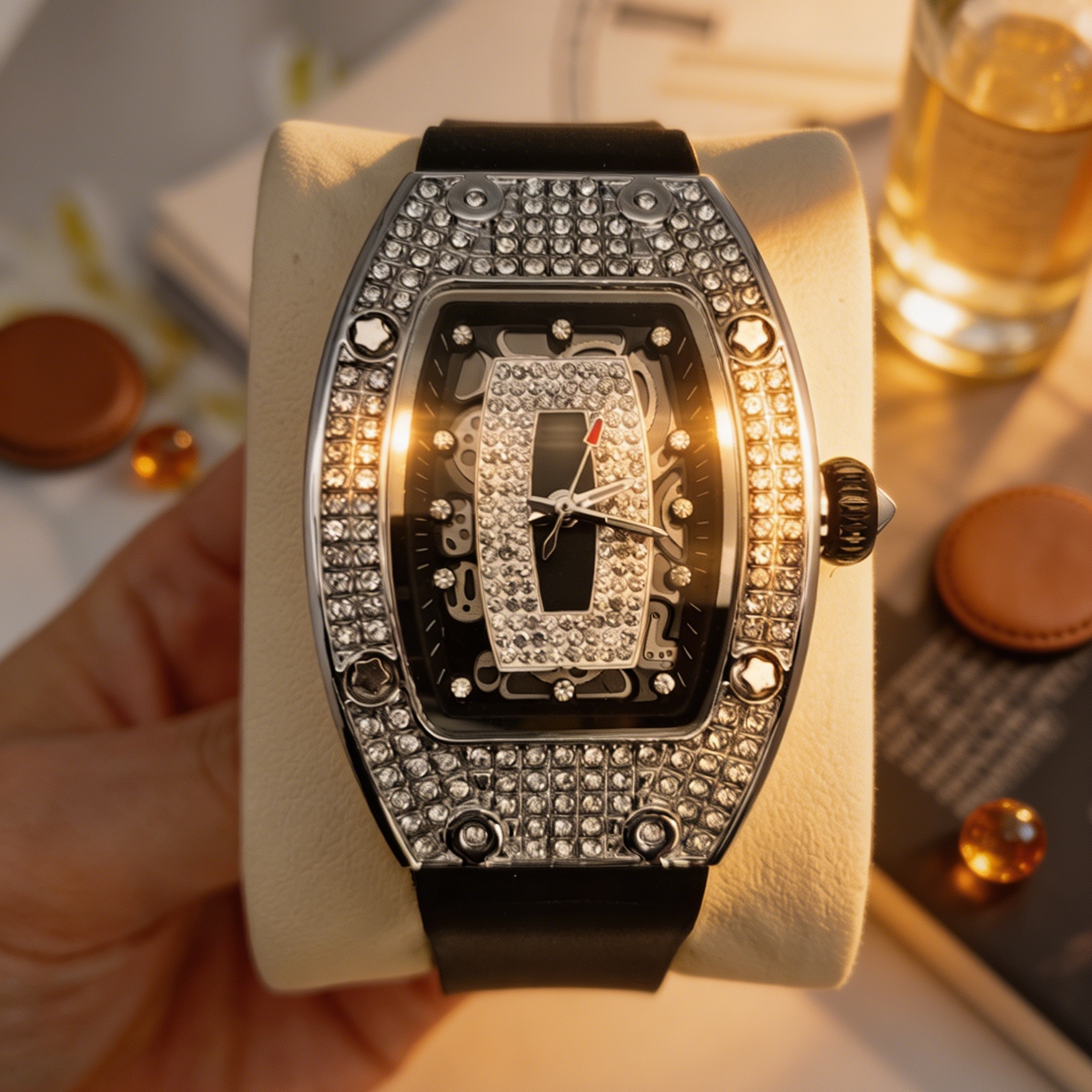 Luxury Watch Values - Luxury Hot-Selling Full Diamond Women's Quartz