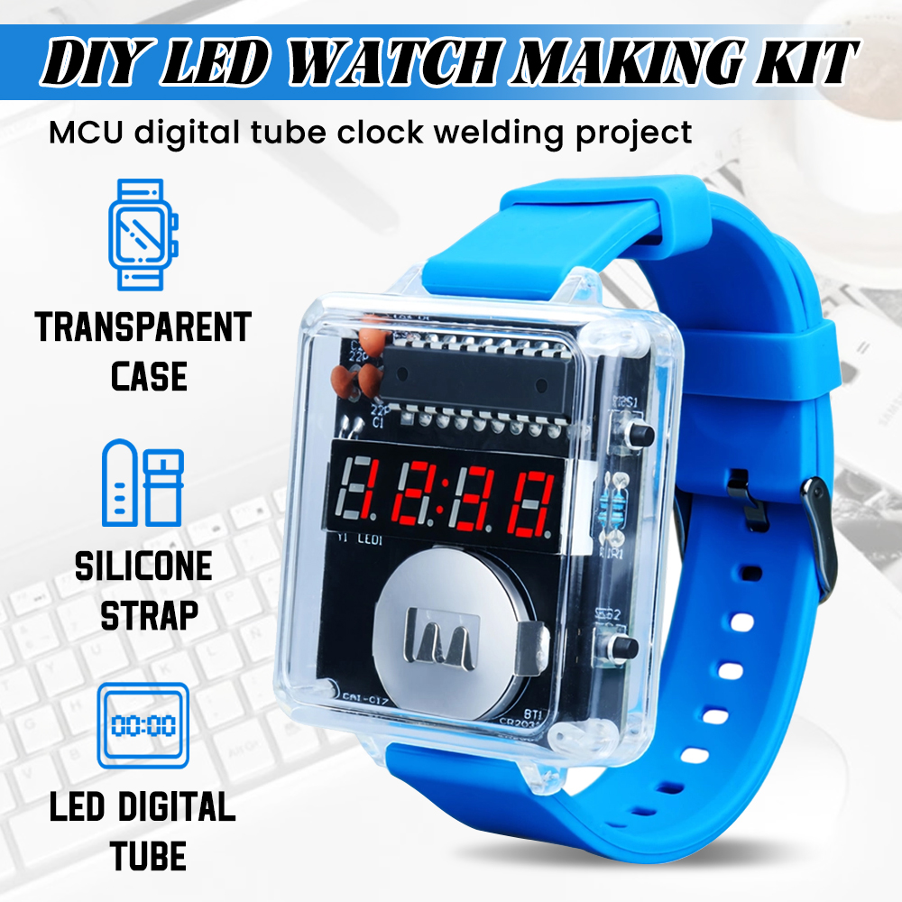 Regulator Display Watch - DIY Kit Electronic Watch Creative LED