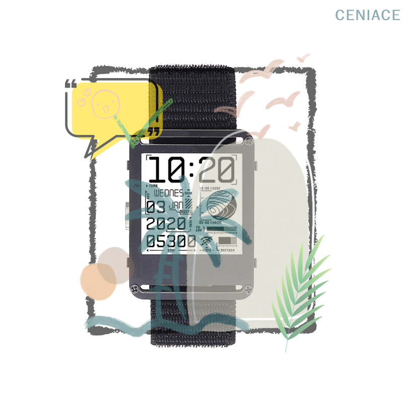 Regulator Display Watch - Code Your Own Smart Watch! Watchy