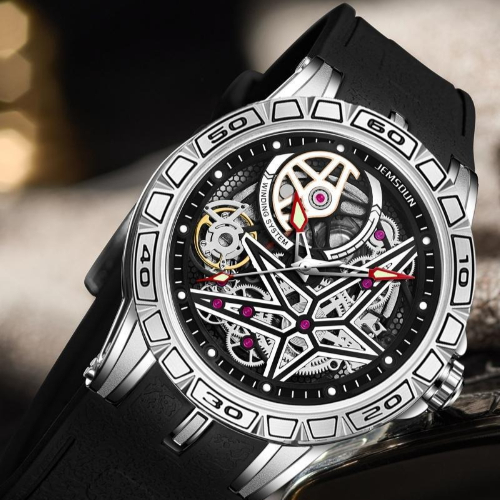 Luxury Watch Engraving - Creative 3D Quartz Watches Men Imitation
