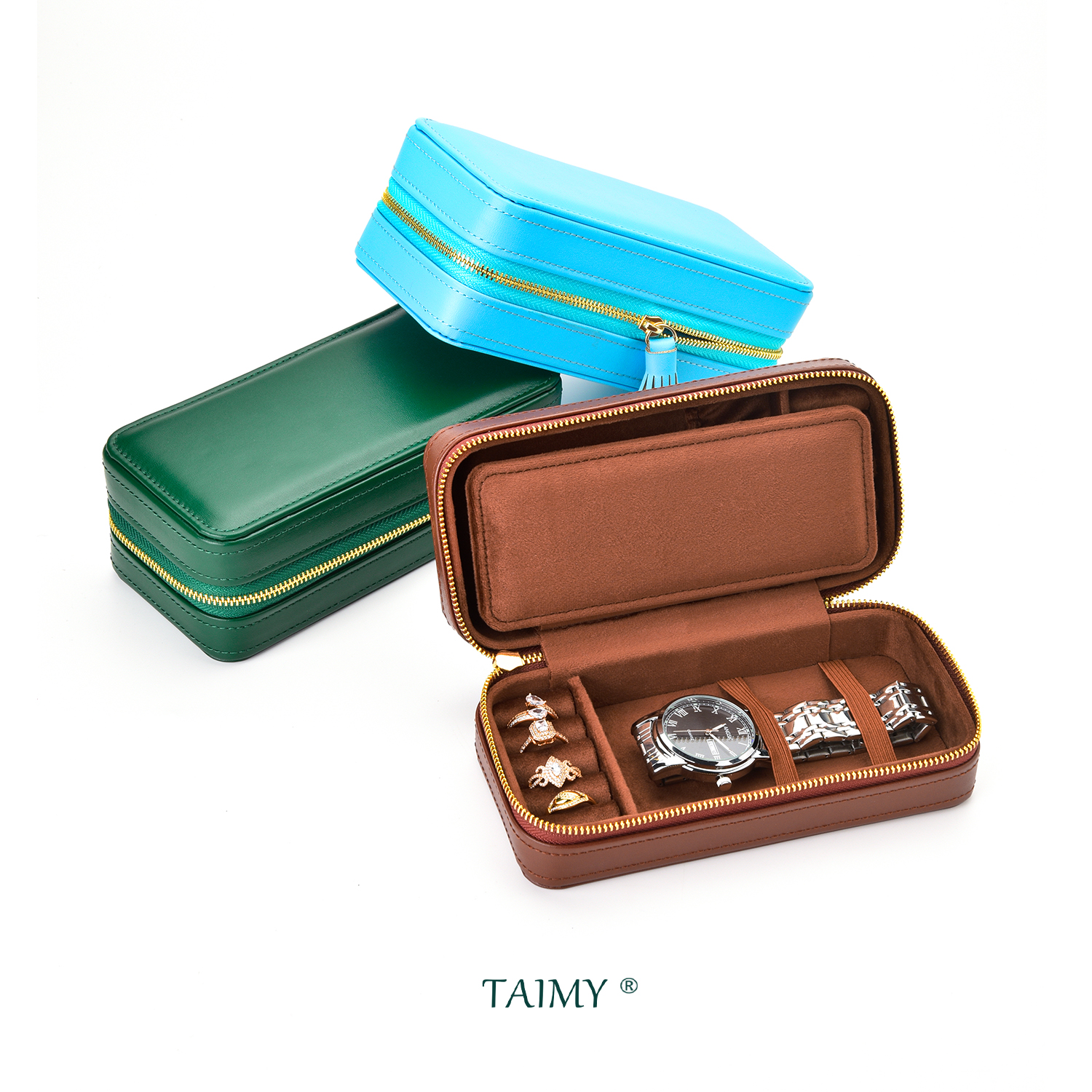 Luxury Pu Leather Jewelry Box  - Luxury Watch Travel Case 리뷰 및 가격