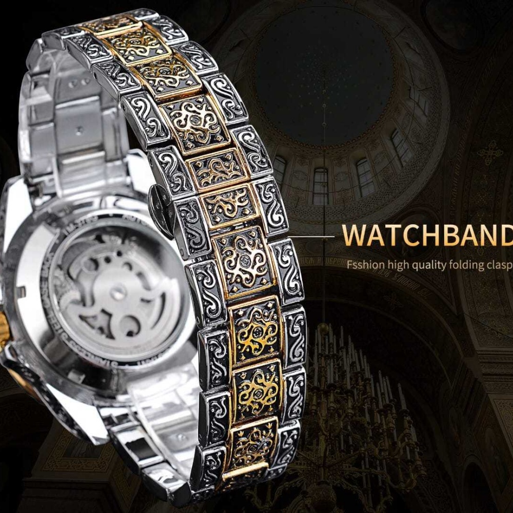 High-End Retro Men's Fully Aut - Luxury Watch Engraving 리뷰 및 가격