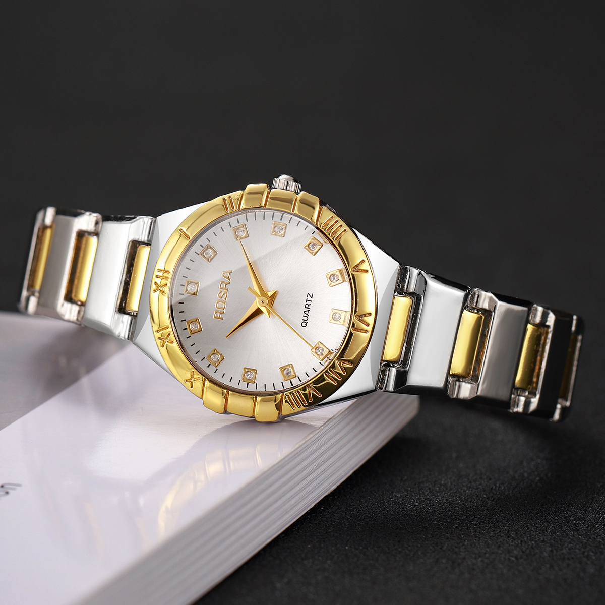 Luxury Rhinestone Women Quartz - Luxury Watch Travel Case 리뷰 및 가격