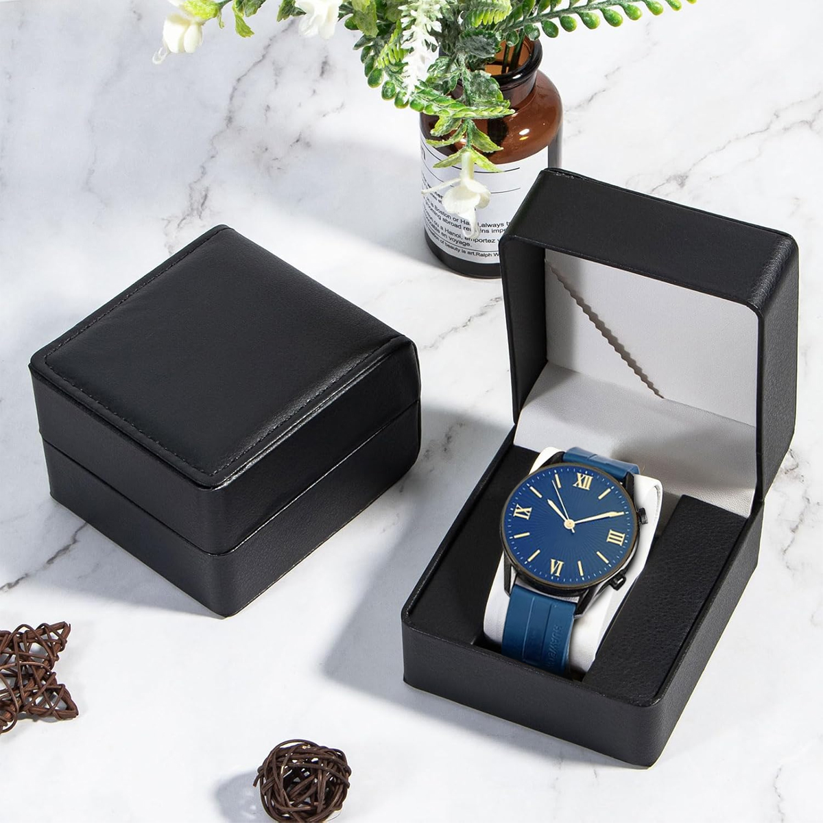 Watch Storage Box PU Single Wa - Luxury Watch Travel Case 리뷰 및 가격