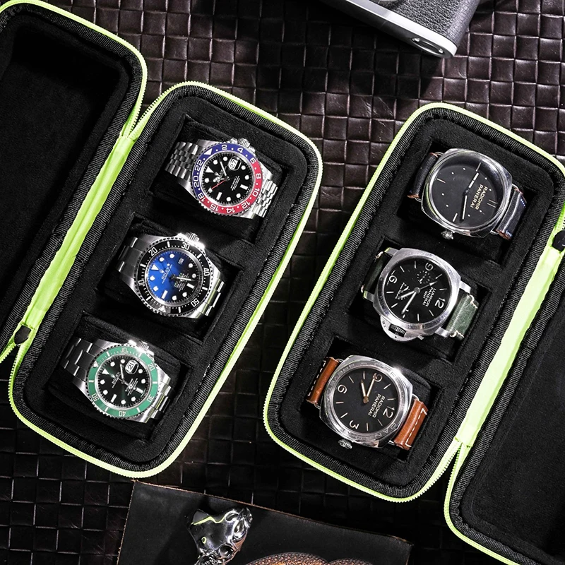 Luxury Tourist Watches 3slots  - Luxury Watch Travel Case 리뷰 및 가격