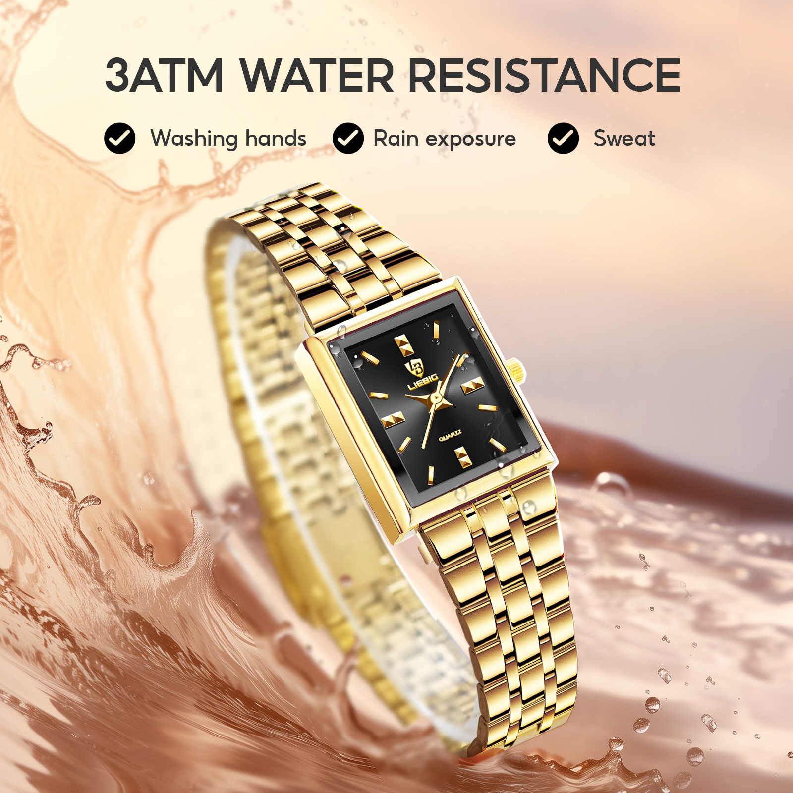LIEBIG Luxury Simple Quartz Wr - Luxury Watch List 리뷰 및 가격