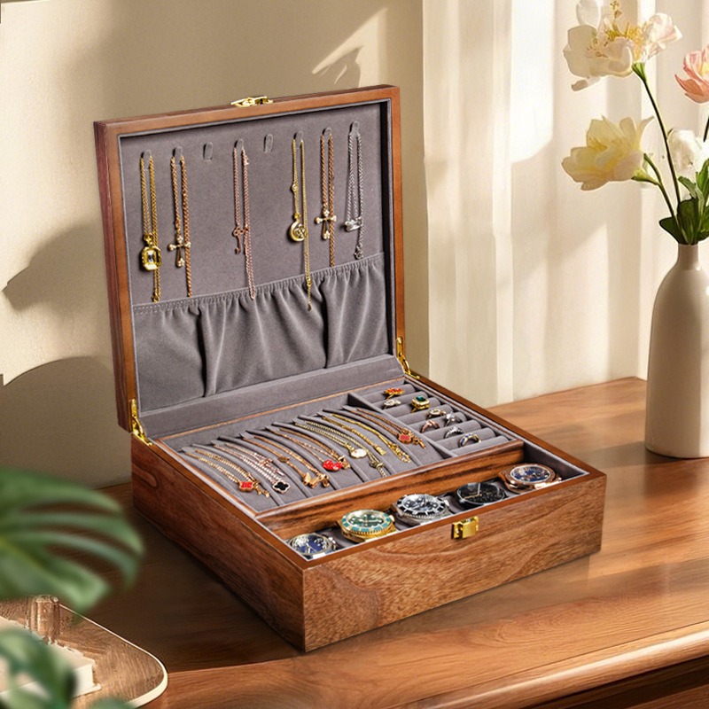 Wooden Jewelry Boxes Luxury Ne - Luxury Watch E Jewellery 리뷰 및 가격