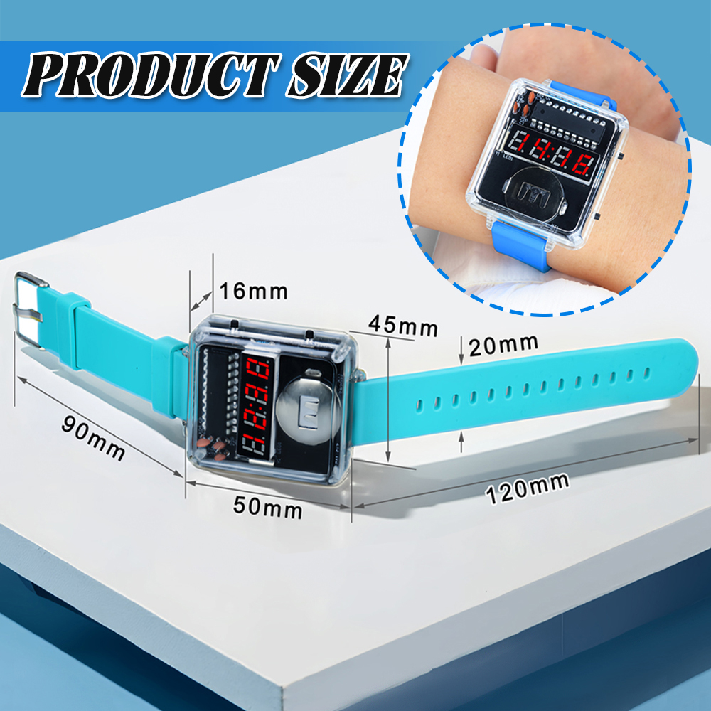 DIY LED Watch Electronic Kit 0 - Regulator Display Watch 리뷰 및 가격