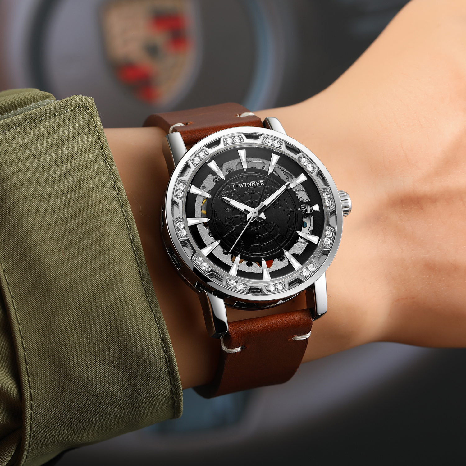 T-WINNER World Map Dial Manual - Luxury Watch In The World 리뷰 및 가격