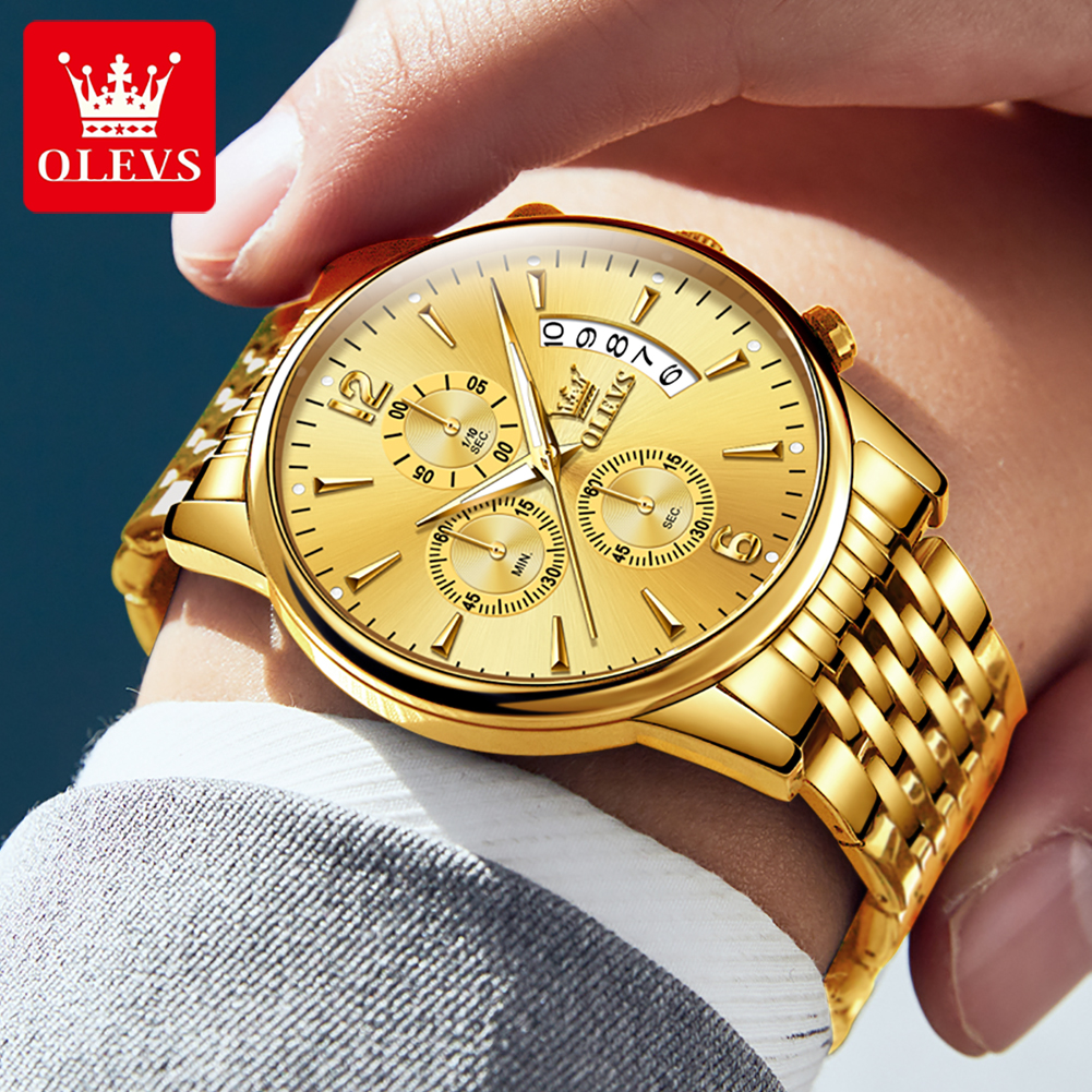 OLEVS luxury brand men's watch - Luxury Watch Men 리뷰 및 가격