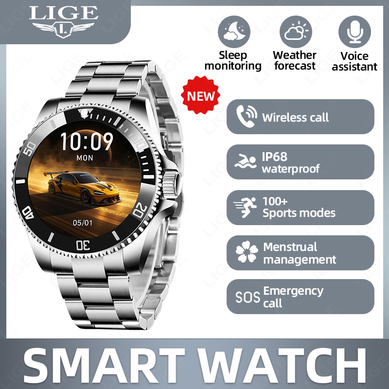LIGE Business Smart Watch Men  - Luxury Watch In The World 리뷰 및 가격