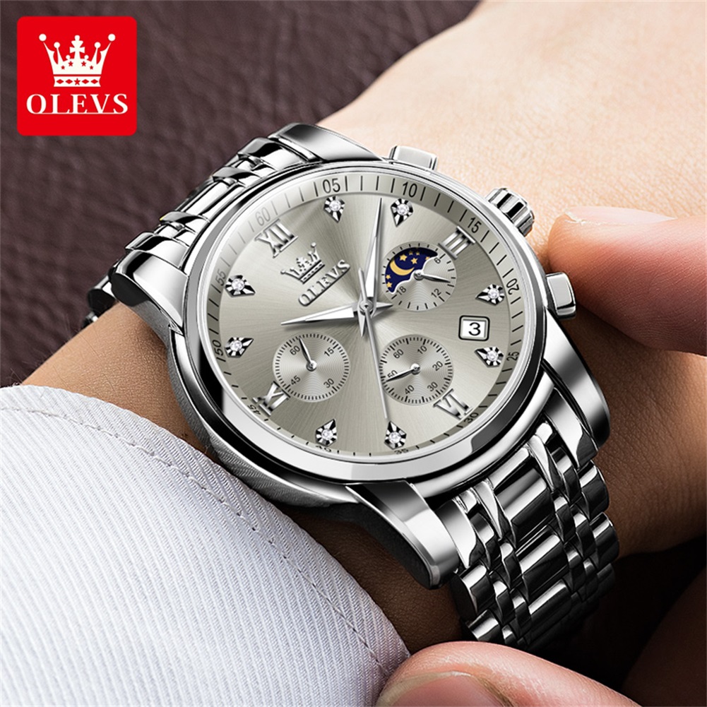 OLEVS 2858 Quartz Watch for Me - Luxury Watch Men 리뷰 및 가격