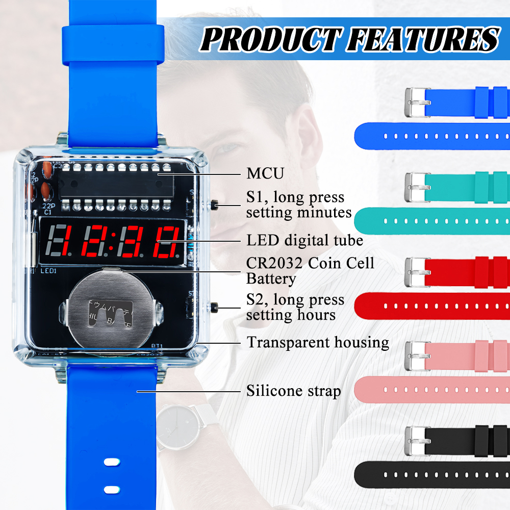 DIY Electronic Watch Kit Creat - Regulator Display Watch 리뷰 및 가격