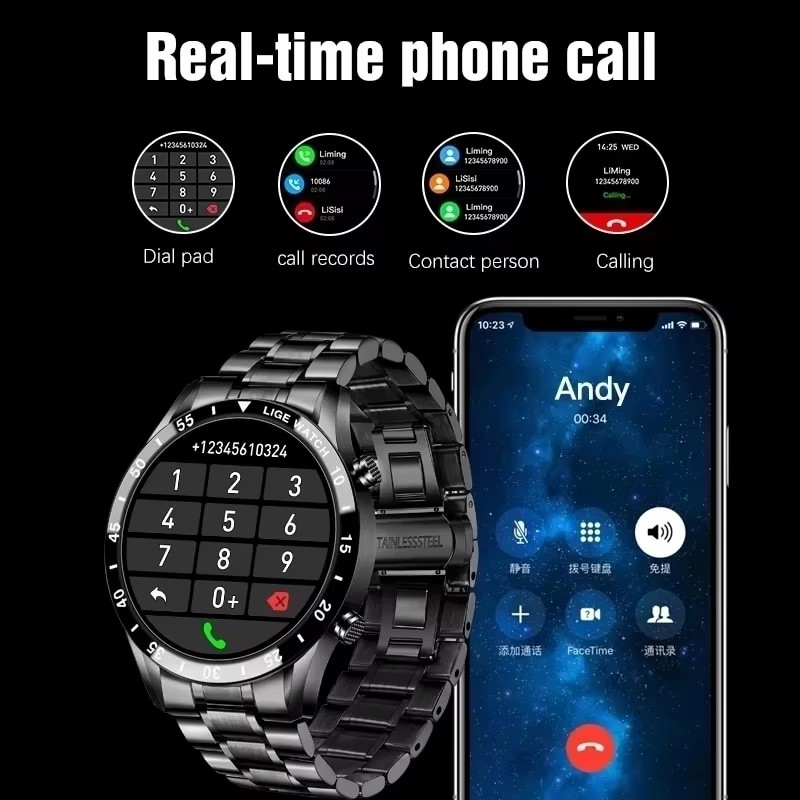 Luxury Steel Smart Watch Men S - Luxury Watch In The World 리뷰 및 가격