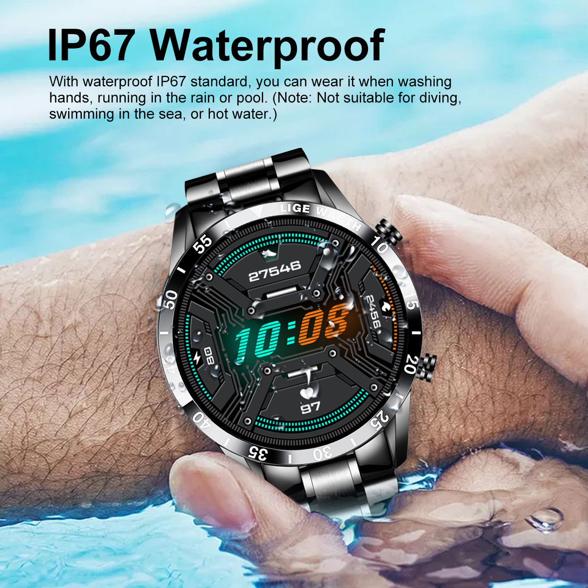 Luxury Steel Smart Watch Men S - Luxury Watch In The World 리뷰 및 가격