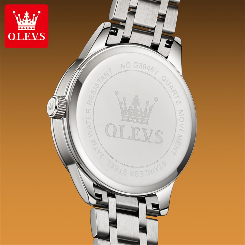 OLEVS Moon Phase men's watches - Luxury Watch Men 리뷰 및 가격