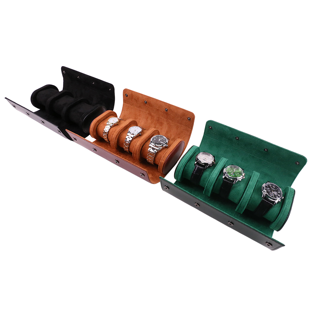 Luxury Portable 3 Slots PU Lea - Luxury Watch Travel Case 리뷰 및 가격