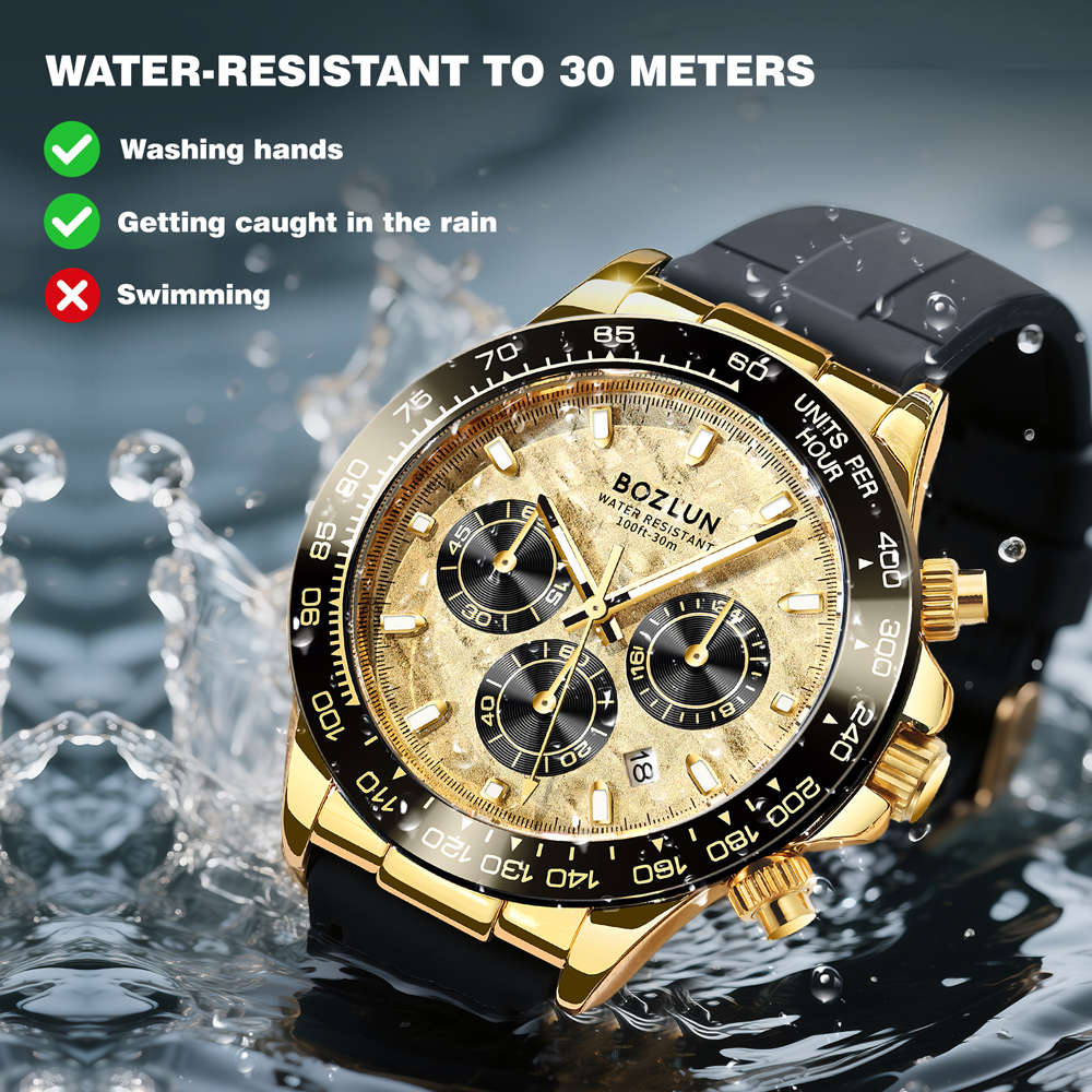BOZLUN Luxury Movement Quartz  - Luxury Watch List 리뷰 및 가격