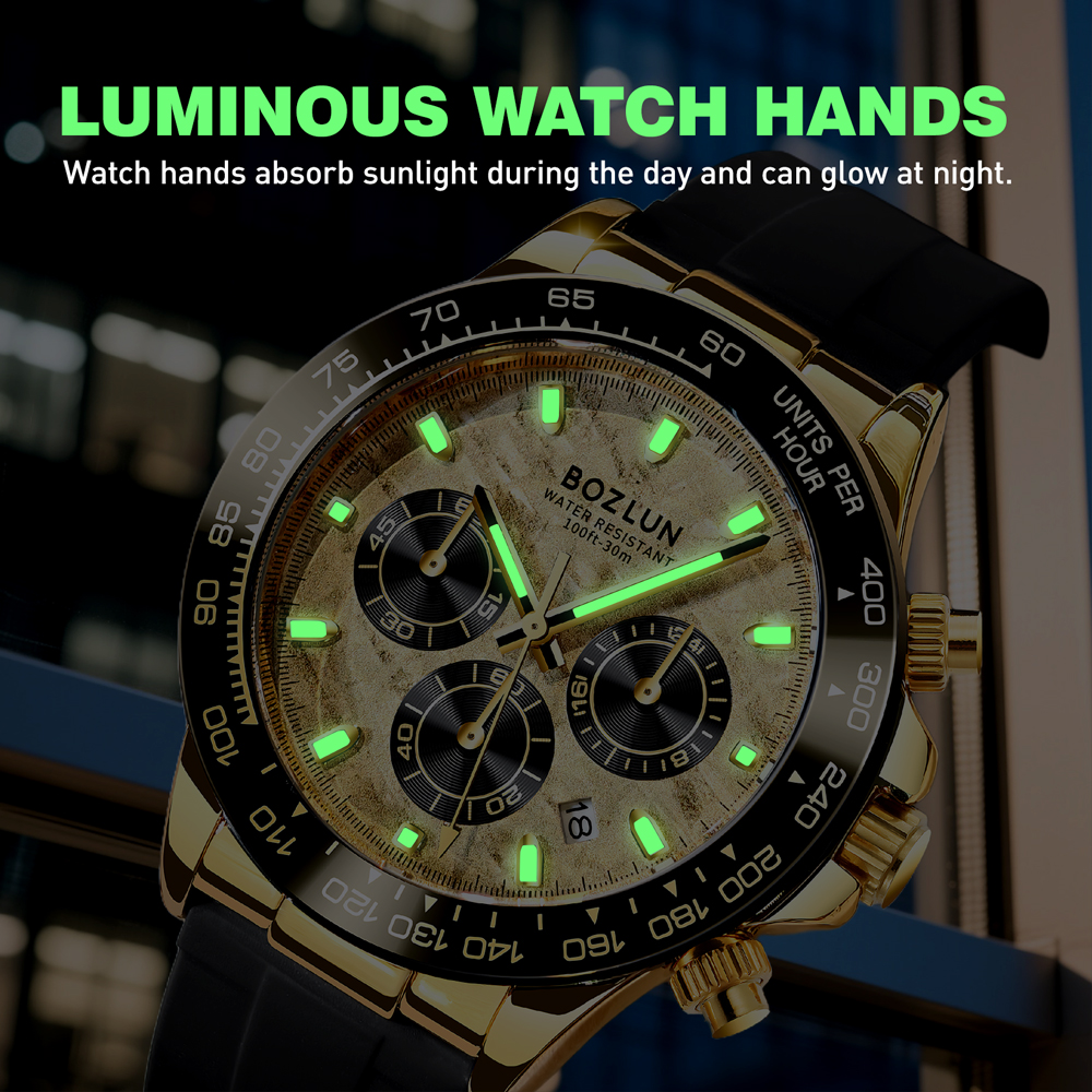 BOZLUN Luxury Movement Quartz  - Luxury Watch List 리뷰 및 가격