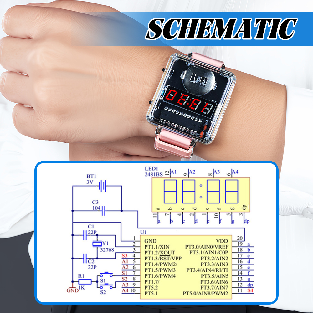 DIY Kit Electronic Watch Creat - Regulator Display Watch 리뷰 및 가격
