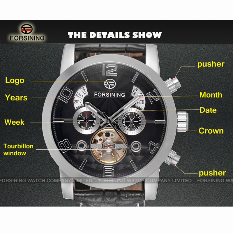 Forsining Fashion Mechanical M - Regulator Display Watch 리뷰 및 가격