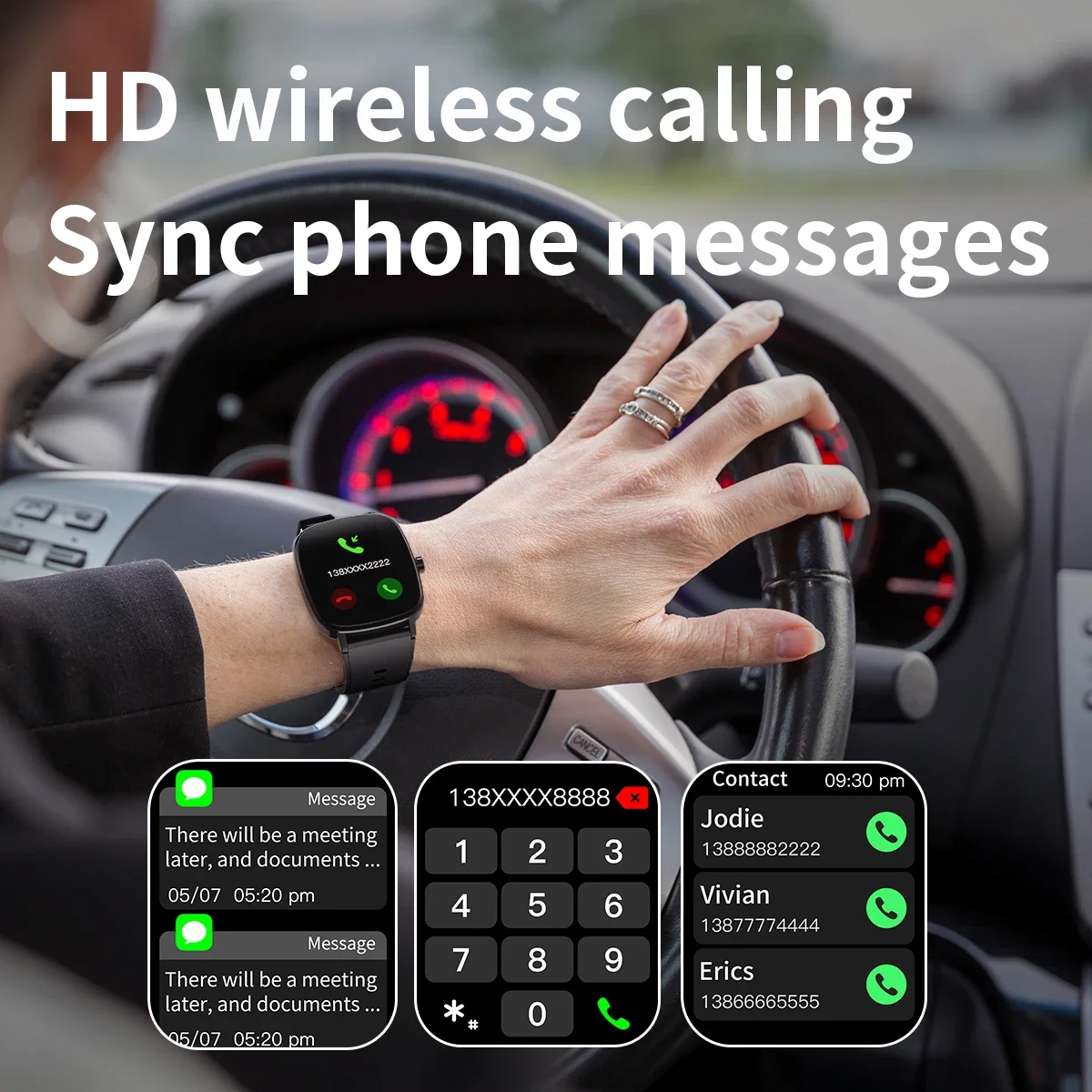 Electronic Smartwatches Wirele - Luxury Watch On Rubber Strap 리뷰 및 가격