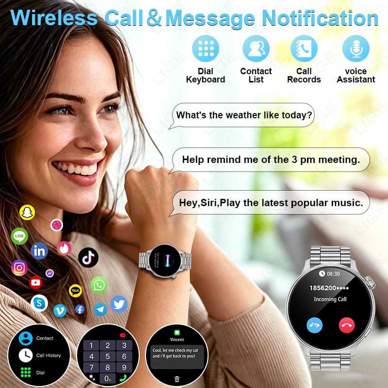 2026 Fashion Elegant Smart Wat - Luxury Watch In The World 리뷰 및 가격