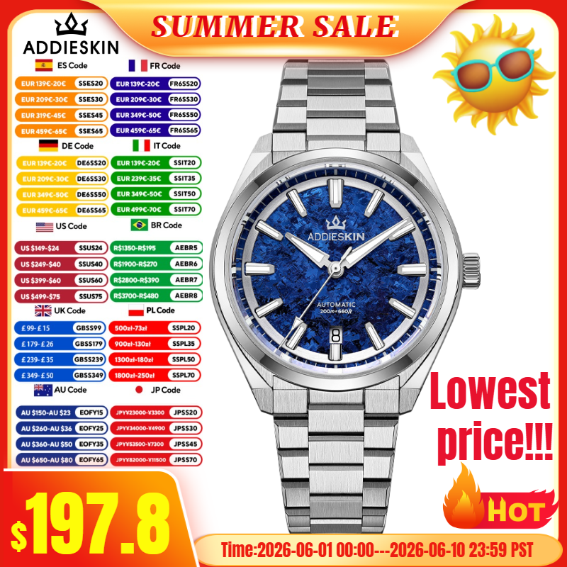 AddiesKIN K006 Men Watch 9015  - Luxury Watch Engraving 리뷰 및 가격