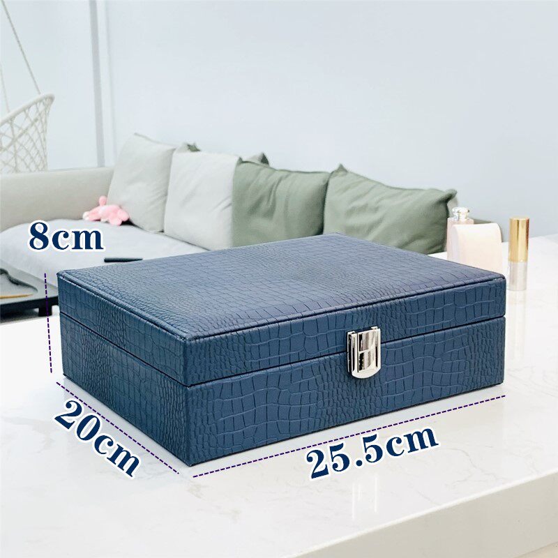 Portable Jewelry Box Leather L - Luxury Watch E Jewellery 리뷰 및 가격