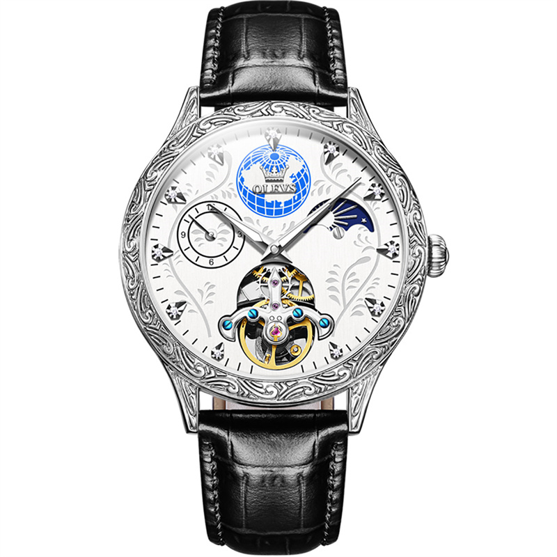 OLEVS Luxury Automatic Men's W - Luxury Watch Engraving 리뷰 및 가격