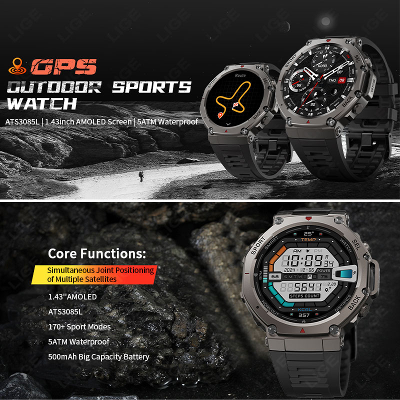 LIGE 2026 GPS Luxury Military  - Luxury Watch In The World 리뷰 및 가격