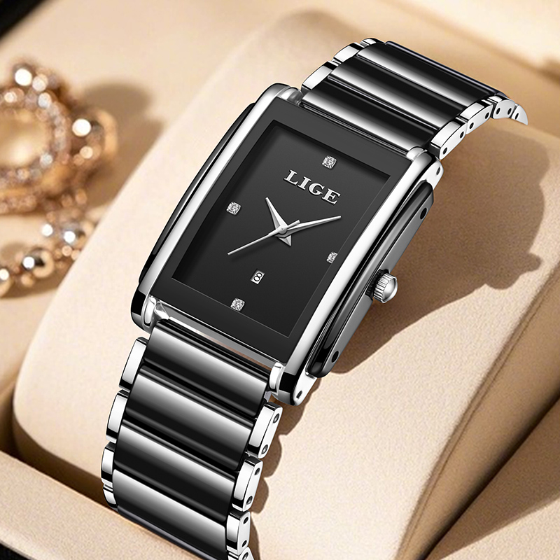 LIGE New Luxury Women Watches  - Luxury Watch Travel Case 리뷰 및 가격