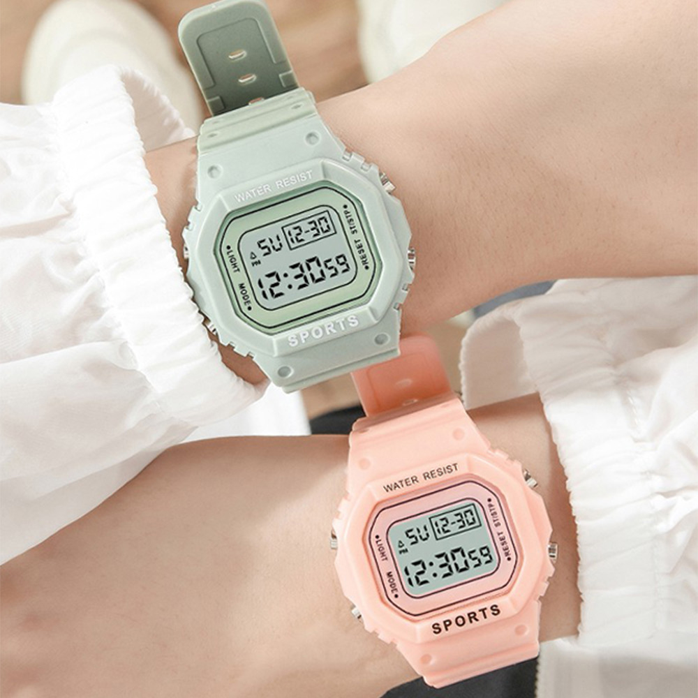 1/2pcs LED Sports Watch Set fo - Luxury Watch Kids 리뷰 및 가격