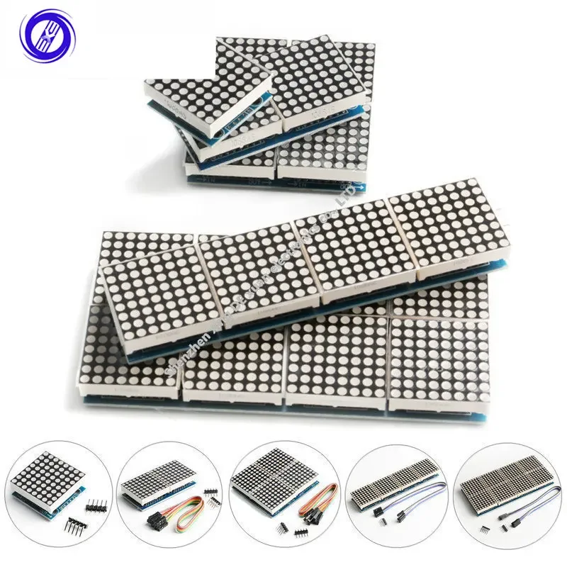 MAX7219 8*8 Dot Matrix LED Dis - Regulator Display Watch 리뷰 및 가격