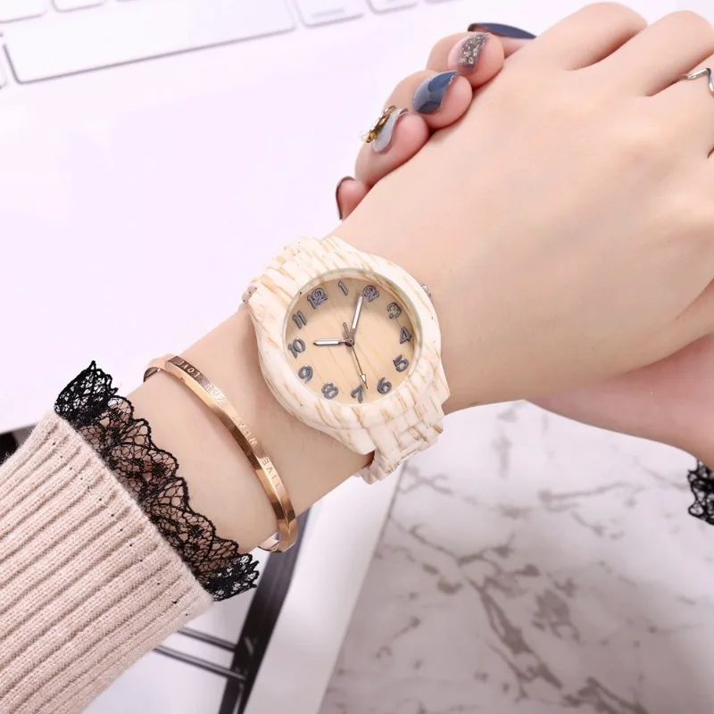New Vintage Y2k Wood Grain Sil - Luxury Watch Kids 리뷰 및 가격