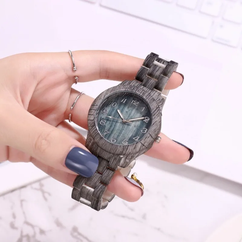 New Vintage Y2k Wood Grain Sil - Luxury Watch Kids 리뷰 및 가격