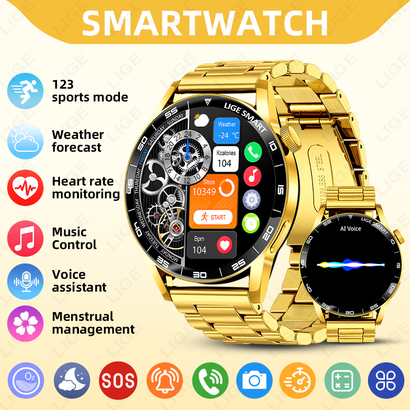 LIGE Luxury Smart Watch For Ma - Luxury Watch In The World 리뷰 및 가격