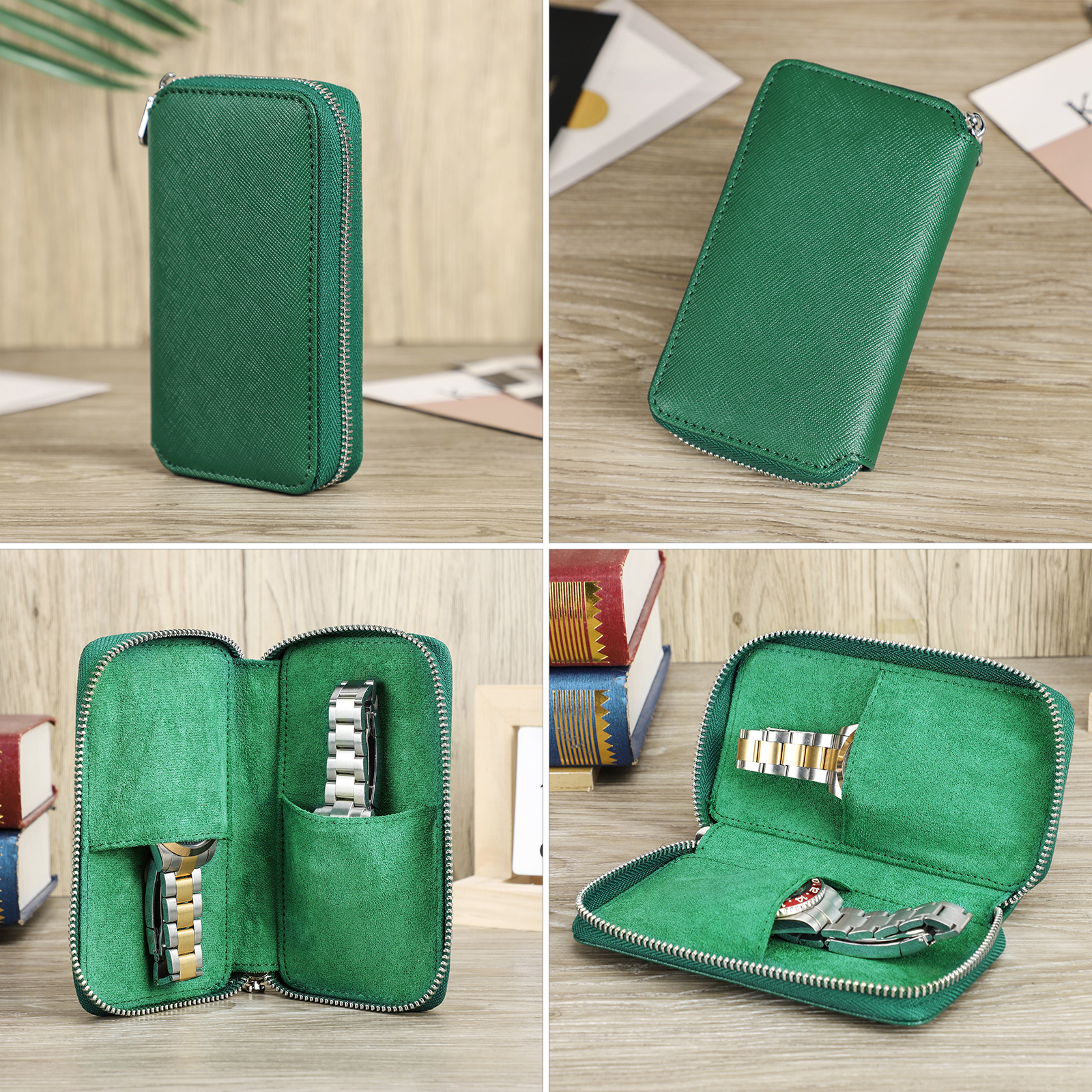 CONTACTS FAMILY Luxury Pouch w - Luxury Watch Travel Case 리뷰 및 가격