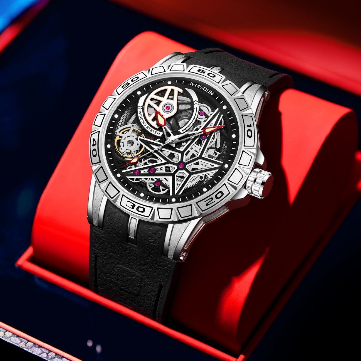 Creative 3D Quartz Watches Men - Luxury Watch Engraving 리뷰 및 가격