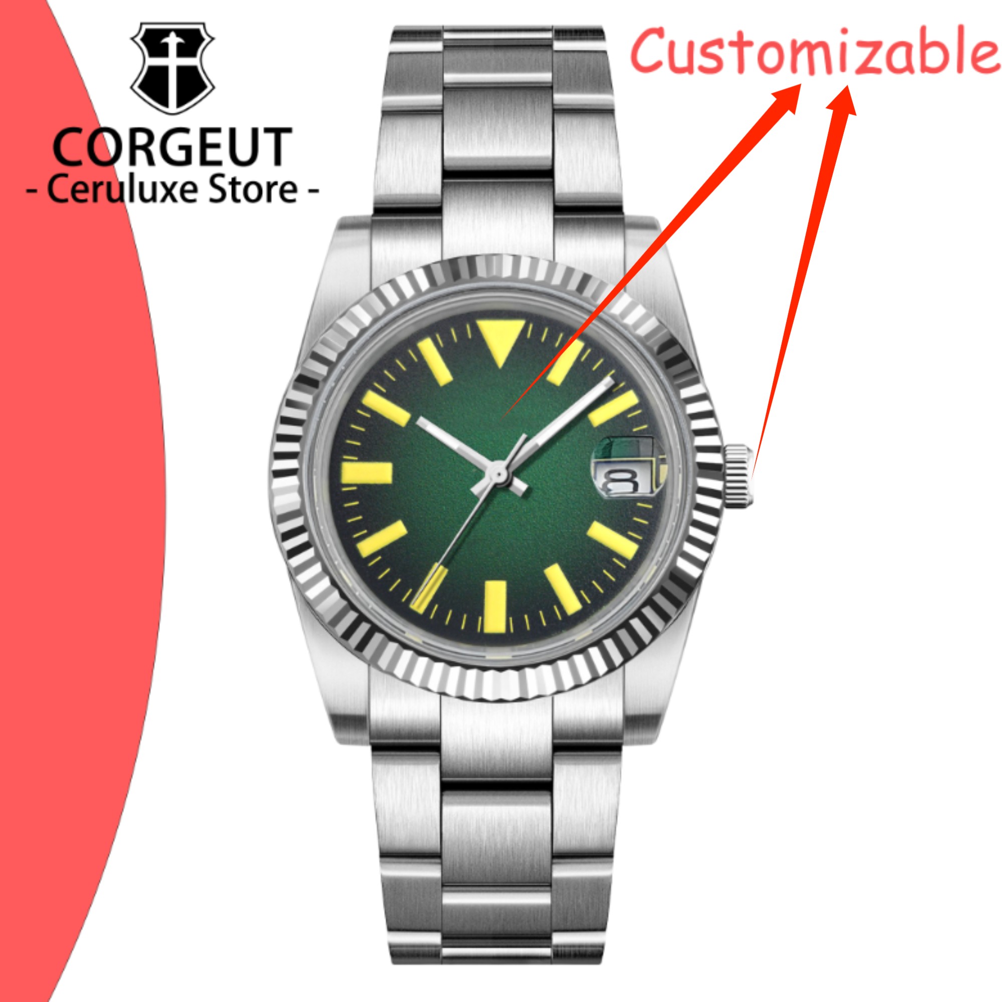 Custom Logo 36/39mm New NH35 A - Luxury Watch Collection 리뷰 및 가격