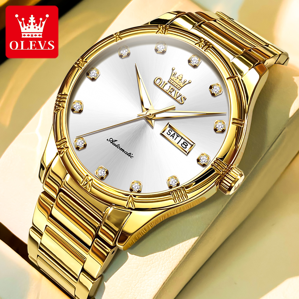 OLEVS Men's Watches Luxury Cas - Luxury Watch Men 리뷰 및 가격