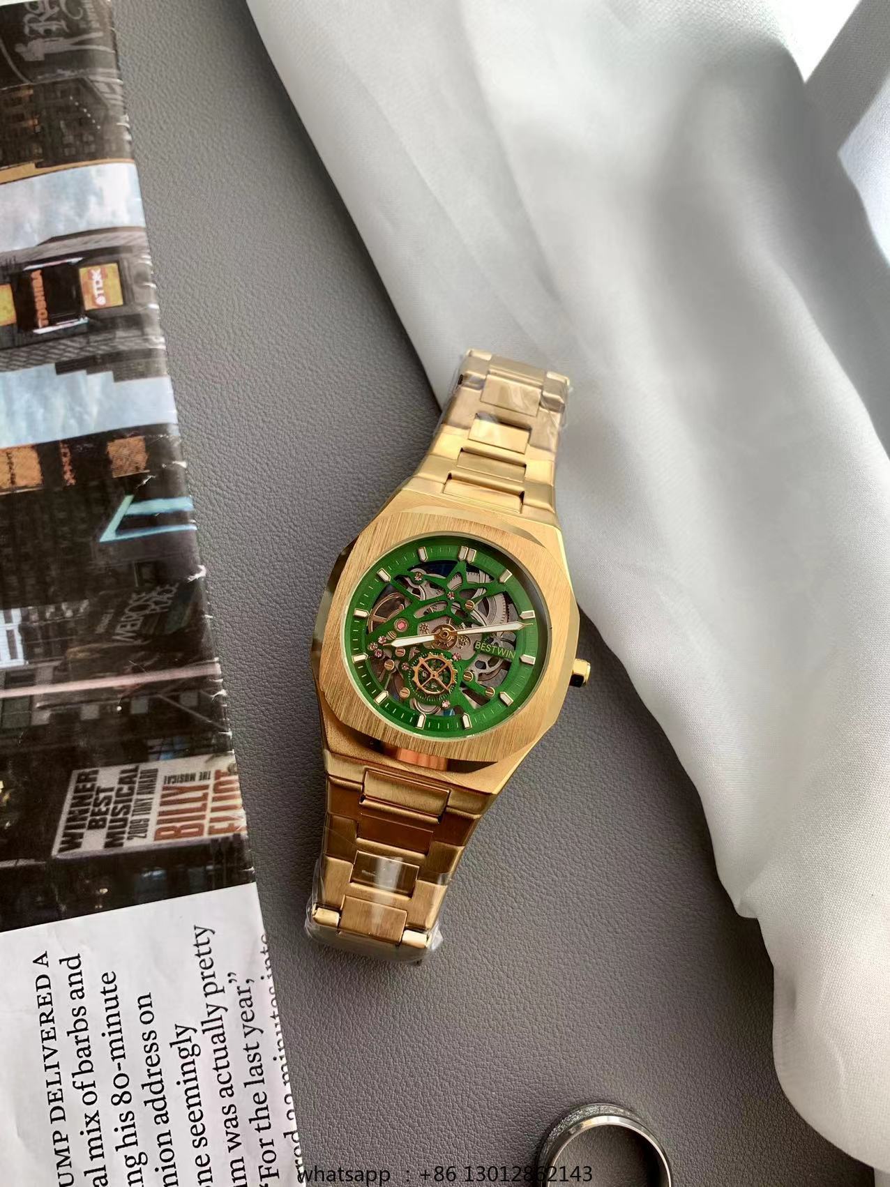 Steel strip waterproof persona - Luxury Watch Gold 리뷰 및 가격