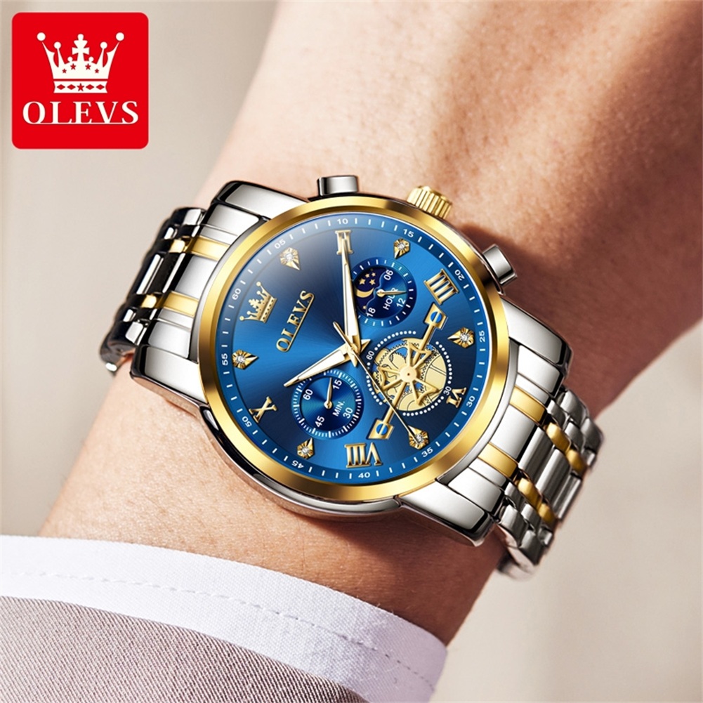 OLEVS 2856 Brand original auth - Luxury Watch Men 리뷰 및 가격