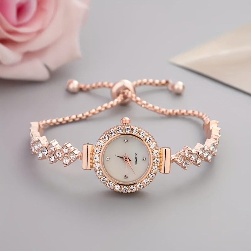 1 piece of elegant women's qua - Luxury Watch Gold 리뷰 및 가격