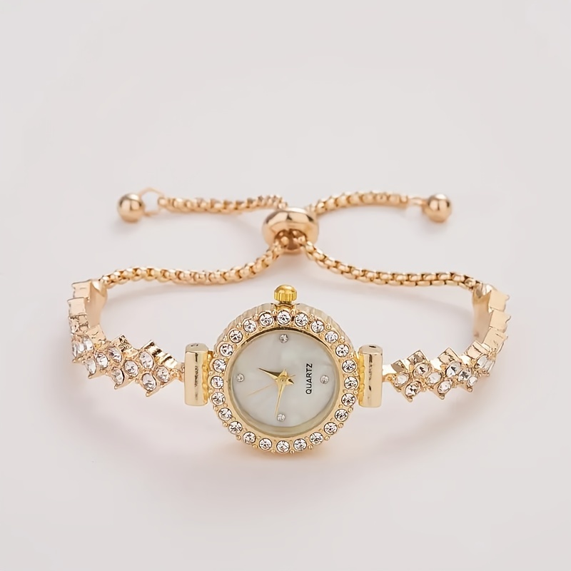 1 piece of elegant women's qua - Luxury Watch Gold 리뷰 및 가격