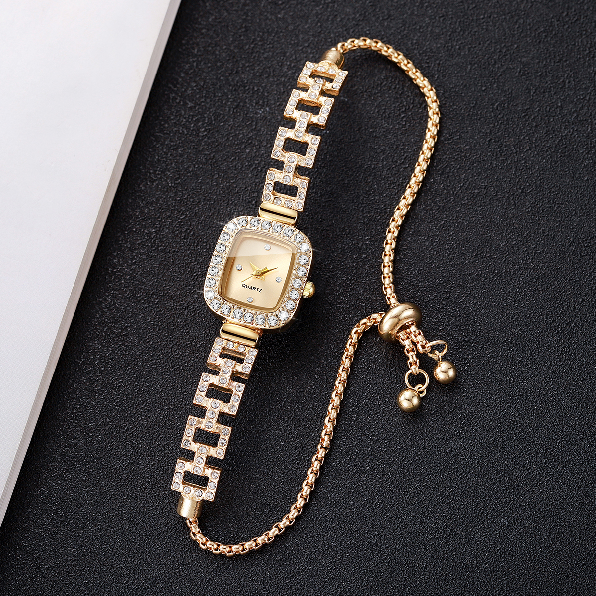 Luxury Rhinestone Bracelet Str - Luxury Watch Travel Case 리뷰 및 가격