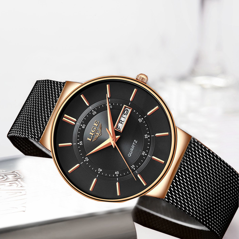 LIGE Women Watches Luxury Bran - Luxury Watch Travel Case 리뷰 및 가격