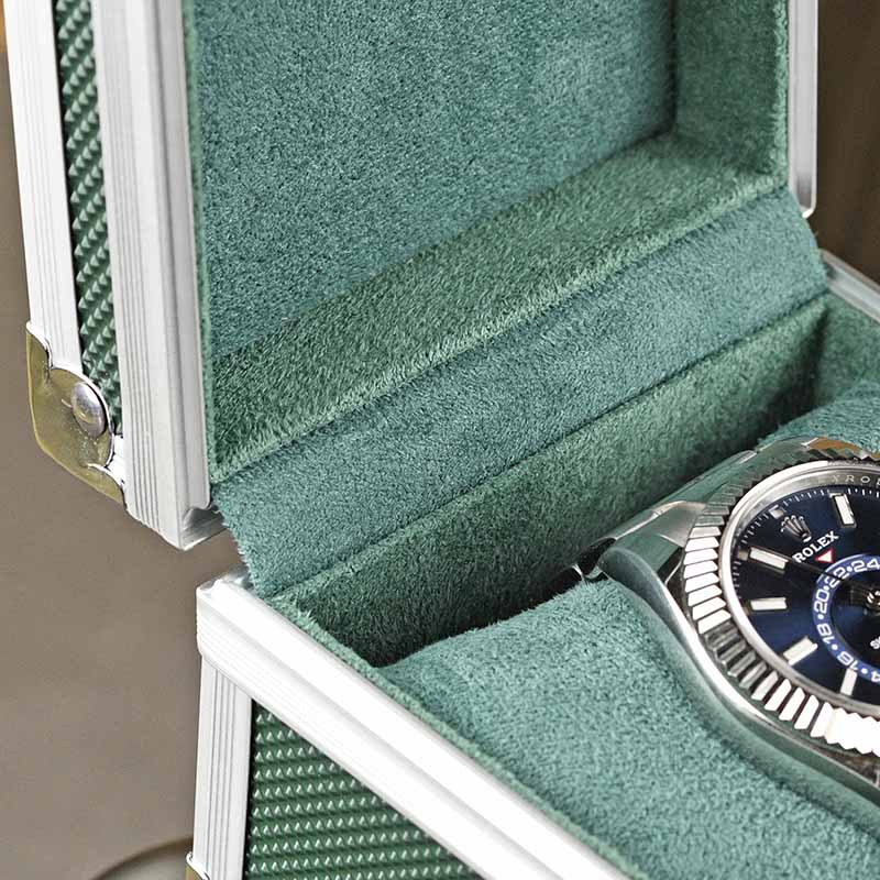 Portable Aluminum Watch Boxes  - Luxury Watch Travel Case 리뷰 및 가격