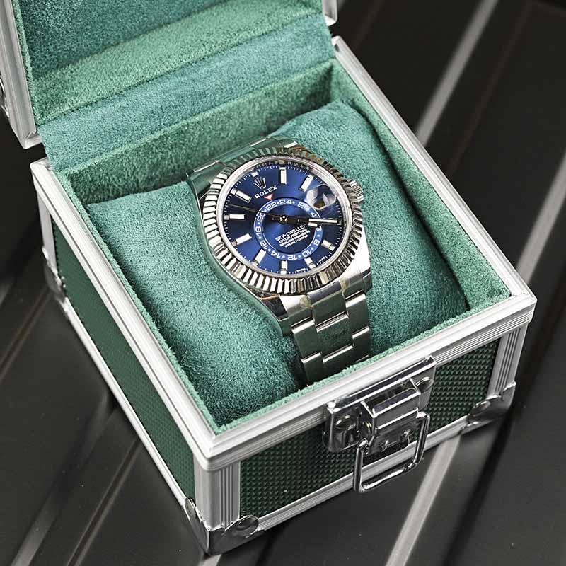 Portable Aluminum Watch Boxes  - Luxury Watch Travel Case 리뷰 및 가격